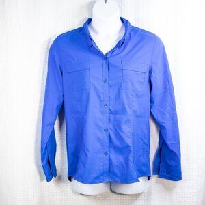 Reel Legends size L Saltwater Performance Outfitters fishing/hiking/camping blue